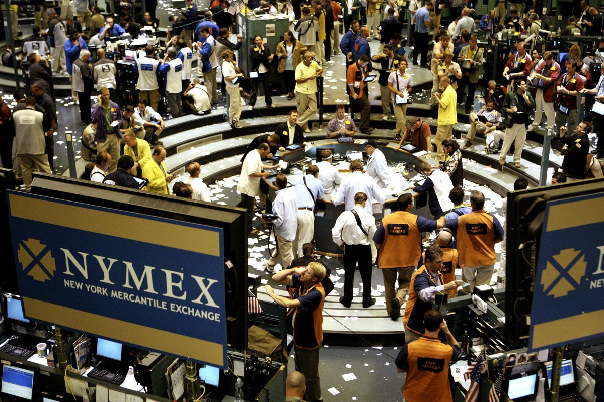 Sàn NYMEX (NewYork Mercantile Exchange).