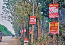 Lý do thị trường bất động sản khắp nơi đều lên “cơn sốt” Cơn "sốt" đất cũng xuất hiện ở nhiều vùng quê. Ảnh minh họa từ Thời báo Ngân hàng