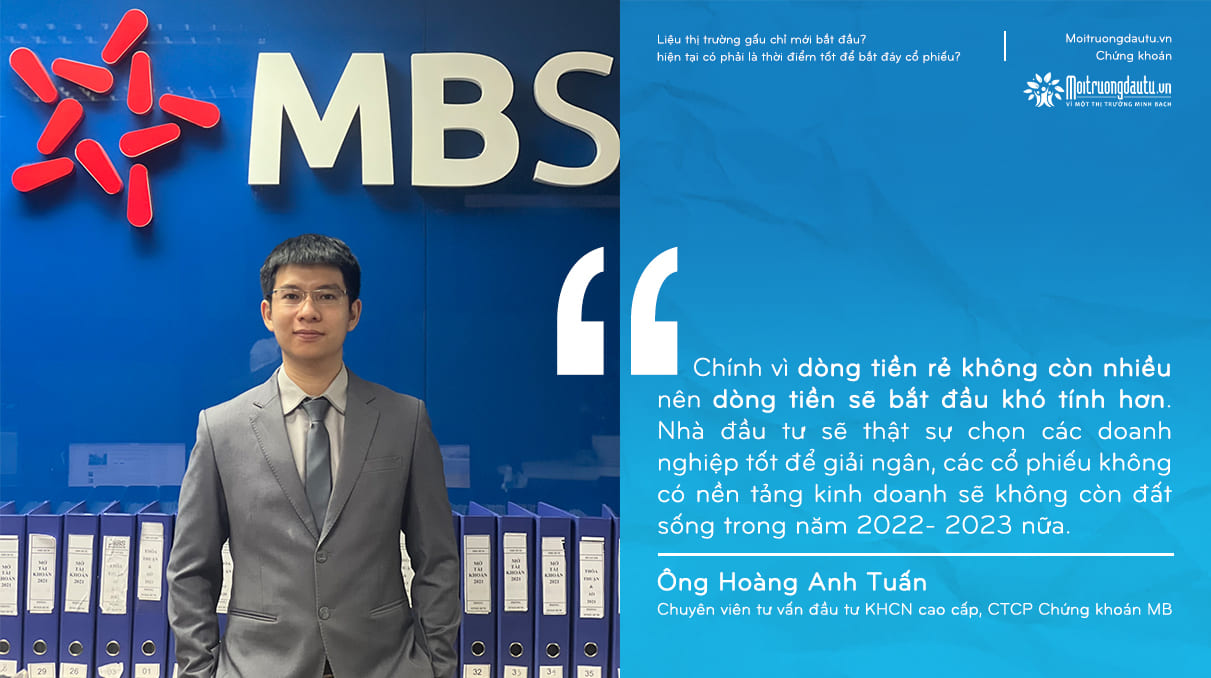 Ông Hoàng Anh Tuấn, Chuyên viên tư vấn đầu tư KHCN cao cấp, Công ty cổ phần Chứng khoán MB