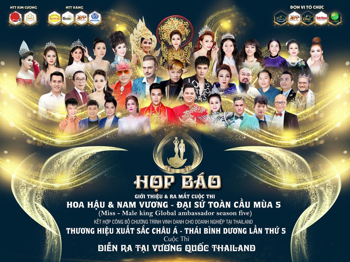 Cuộc thi “Hoa hậu – Nam vương Đại sứ toàn cầu mùa 5”, nơi tôn vinh sự ‘Thành công – Bản lĩnh – Trí tuệ’ của Doanh nhân Việt.