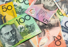 Đô la Úc giảm khi USD tăng nhờ hy vọng Mỹ mở cửa lại