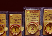 Giá vàng 19/11: Vàng miếng và vàng nhẫn đồng loạt giảm mạnh