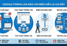 Lừa đảo Google Forms: Khi biểu mẫu trở thành cái bẫy