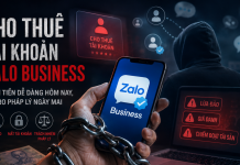 Cho Thuê Tài Khoản Zalo Business Có Thật Sự An Toàn?