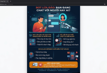 Bot lừa đảo: Bạn đang chat với người hay AI?