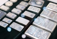 Giá bạc 28/5 giảm mạnh, bạc DOJI và Phú Quý đồng loạt đi xuống