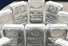 Giá bạc hôm nay 7/5 tăng mạnh trở lại