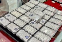 Giá bạc 20/5 giảm mạnh, bạc trong nước mất hơn 2 triệu đồng/kg
