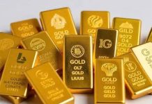 Giá vàng 21/5 giảm mạnh trong nước, vàng thế giới phục hồi