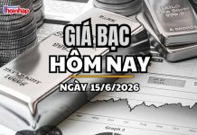 Giá bạc hôm nay 15/6/2026: Thế giới tăng vọt
