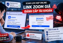 Lịch họp online tưởng bình thường nhưng có thể khiến bạn mất tài khoản công ty