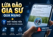 Lừa Đảo Gia Sư Qua Mạng: Mất Trắng Tiền Vì Bẫy Chuyển Khoản